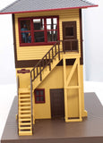 MTH 30-9031 PENNSYLVANIA RAILROAD Switch Tower RailKing O Scale Like New