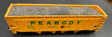 Bachmann Peabody Short Line PSL 6687 Hopper Car with coal load  Used Excellent No Box N SCALE