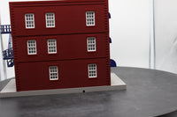 MTH Railking 30-90282 Keystone Bakery 3-Story City Building w/Fire Escape & Blinking Sign O SCALE NEW