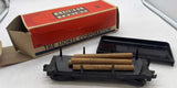 Lionel Postwar 3461 # Log Dump Car O SCALE Used Excellent Damaged Box