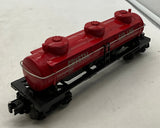 Lionel 6-9353 O SCALE Crystal 3-Dome Tank Car Like New