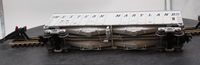 MTH 30-75107 Electric Trains Rail King Western Maryland Airslide Hopper Car O SCALE Like New