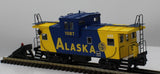 K-Line K613-1101 Alaska Classic Caboose ,Illuminated O SCALE Like New