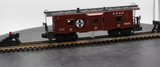 Lionel 6-9323 Atchison Topeka Santa Fe Bay Window Caboose O SCALE Like New