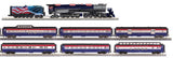 MTH 30-1926-1 Semiquincentennial Big Boy Steam Engine with Proto-Sound 3.0, 30-68326 4 car passenger set 30-68327 2 car passenger set, 30-68328 Coach 30-68329 60 Streamlined Full-Length Vista Dome Car Limited PREORDER O Scale NEW