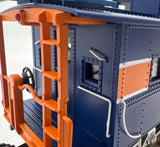 MTH Railking 30-77176 Maryland Midland Steel Caboose O SCALE Used Excellent Damaged Box as is repaired side