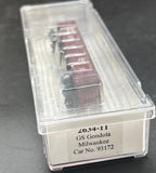 Trainworx 2634-11 Milwaukee Road GS Gondola N SCALE Like New