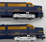 Lionel 6-48147 Santa Fe Alco PA A-A Diesels (Conv PWR A #4845, DMY A #4847) S SCALE Used Excellent