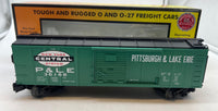 MTH Railking 30-74673 Pittsburgh & Lake Erie Box PLE / NYC Car O SCALE Like New