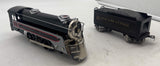 Marx 10 New York Central NYC tin locomotive and tender as is O SCALE Used No Box