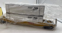 MTH Railking 30-4205C Norfolk Southern Husky Stack Car DTTX 59786 w ETD O SCALE Used Excellent Damaged Box