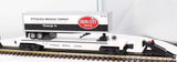 MTH Railking 30-76110 Iron City RailKing Flat Car w/40' Trailer O SCALE Like New