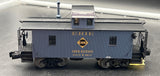 Lionel 2426870  ERIE N6B Woodsided Caboose Blue/Black Trainworld Exclusive O SCALE Like New