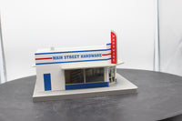 MTH Railking 30-90218 Main Street Hardware Single Story Opposite Corner Store O SCALE Like New