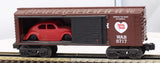 K-Line K-5717 Wabash Auto Carrier w/2 cars O Scale Like New Damaged Box