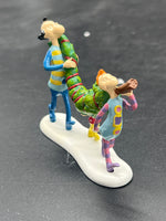 Dept 56 #4032213 Grinch three with a tree Whoville figures #2 Rare limited Like New