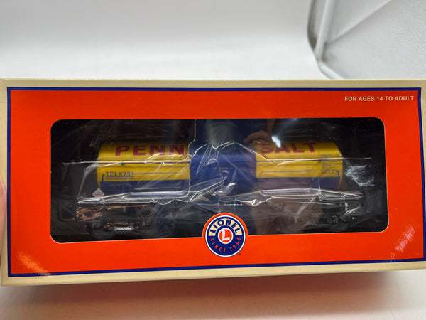 Lionel 2522013 Penn Salt 8k Gal Tank Car (2522010 set breakup) O SCALE NEW