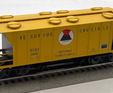 Weaver 2000 Vesuvius Crucible Swissvale PA Pittsburgh PS-2 Covered Hopper 3 RL O SCALE Like New