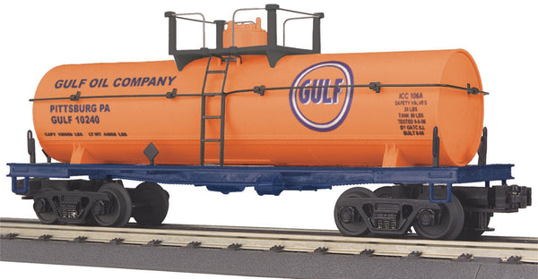MTH Railking 30-7377 Gulf Tank Car - Gulf O SCALE Used Excellent