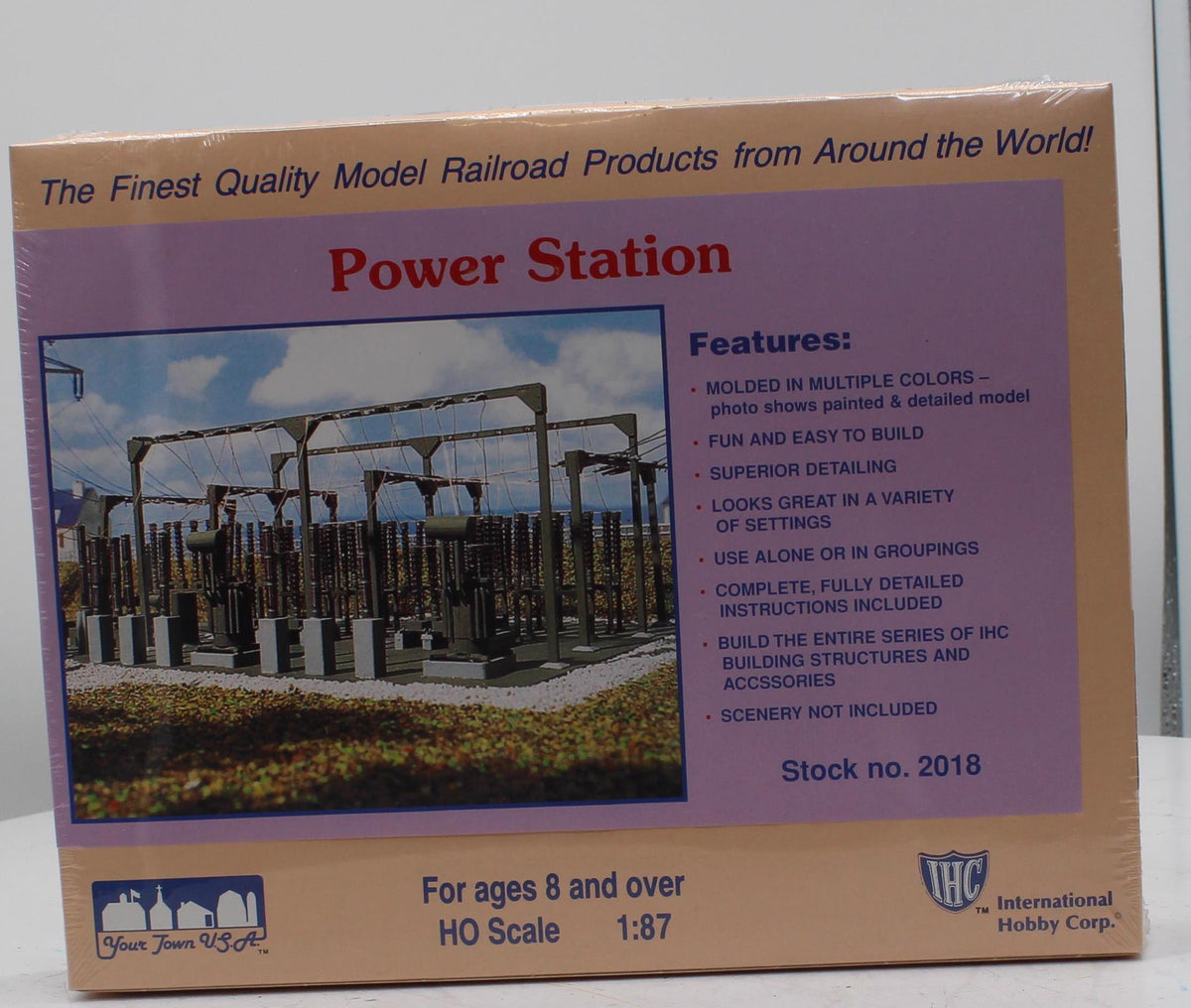 IHC 2018 HO Scale Power Station Building Kit NEW