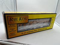 MTH Railking 30-6139E Denver Rio Grande Streamlined Observation Car O SCALE Like New