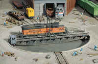 Walthers 933-3171 90' Turntable -- Kit - Pit Diameter: 13-3/16" 33cm; Bridge Holds Loco Up To 12-3/8" 30.9c HO SCALE NEW