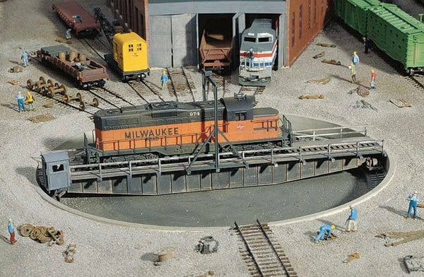 Walthers 933-3171 90' Turntable -- Kit - Pit Diameter: 13-3/16" 33cm; Bridge Holds Loco Up To 12-3/8" 30.9c HO SCALE NEW