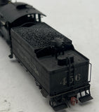 Blackstone Models b310126w-s Denver Rio Grande Western 2-8-2 D&RGW K-27 #456 Weathered w/Sound  HOn3 SCALE Used Excellent