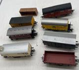 Set of 7 German Fleischmann & Marklin Cars HO SCALE Used no Box as is