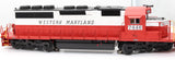 Atlas 1563-1 Western Maryland Locomotiuve Nonpowered #7446 O SCALE Like New