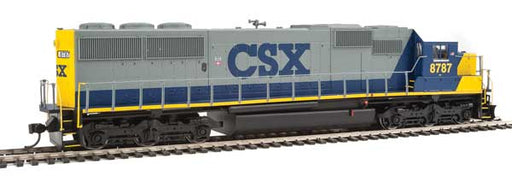 Walthers 910-9755 CSX EMD SD60 Mainline #8787 Diesel Locomotive HO Scale Like New dcc ready