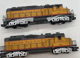 MTH 30-2246-1, 30-2246-3 Union Pacific Diesel Engine GP-20 & NonPwd (Set of 2) O Scale Like New