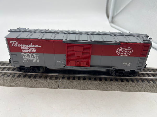 Lionel 6-19267 New York Central NYC Pacemaker 6464 Series Box Car O SCALE Like New