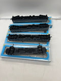 IHC 49491, 49492, 49494, 49495 NEW YORK CENTRAL NYC PASSENGER CAR SET 4 HEAVYWEIGHT CARS HO SCALE  Like New