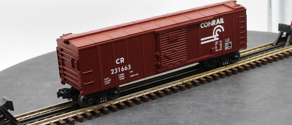 MTH 30-7011A RailKing Conrail Boxcar O Scale Like New