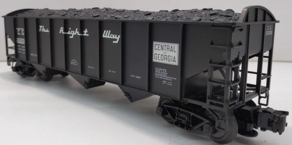 Atlas 915-1 Central of Georgia 70-Ton 3-Bay Hopper (3-Rail) #22206 O-Scale