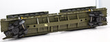 MTH Premier 20-92282B U.S. Army 60 Flat Car w/(2) M60 Tanks O SCALE NEW