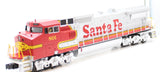 MTH Railking 30-20003-1 Santa Fe Dash-8 Diesel Engine With Proto-Sound 2.0 O SCALE NEW