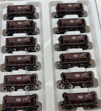 Walthers 932-4472 DULUTH, MISABE & IRON RANGE Ore Car Gold Line Limited-Run Ready to Run 12 pack HO Scale Like New