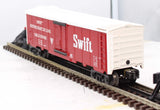Lionel 6-29831 Swift Conventional Reefer w/ lights ,smoke and sound O SCALE Like New