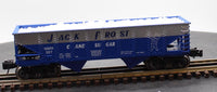 K-Line by Lionel  6-21607 Jack Frost Cane Sugar Hopper Car With Snow O SCALE Used