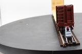 MTH Railking 30-76455 Norfolk Southern Flat Car - w/Bulkheads O SCALE Used Excellent