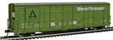 Walthers Proto 920-101914 WEYERHAEUSER 56' Thrall All-Door Boxcar Ready to Run Green #4419 HO Scale NEW