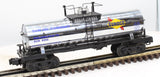 MTH Railking 30-7378 Sunoco Tank Car - Sunoco (Sun Oil - Chrome) O SCALE Like New