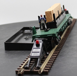 Lionel 6-36727 Weyerhaeuser Moe & Joe Flatcar O SCALE Like New