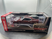Auto World 1/18 scale - AMM1006/06 1969 Ford Mustang Boss 429 - maroon 1/18 SCALE Like New