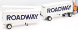 Winross 716 381 5638 Roadway Tractor w/triple trailers 1/64 SCALE Like New