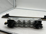 MTH Railking 30-75442 Norfolk Southern RailKing 4-Bay Hopper Car w/ Yellow EOTD O SCALE Like New