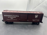 K-Line k761-1891 Pennsylvania PRR Boxcar O SCALE Like New