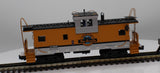 K-Line K613-1491 DENVER & RIO GRANDE WESTERN Extended Vision Lighted Caboose #01503 O Scale Like New